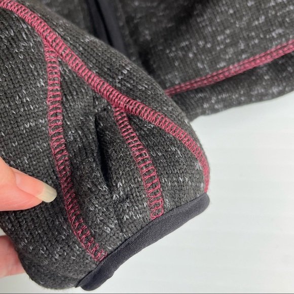 Harley-Davidson Women’s Full Zip Jacket M Gray Moto Knit Logo Back EUC - Picture 5 of 7